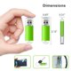 thumbnail image 4 of Unidad flash USB TOPESEL 32 GB USB 2.0, paquete de 5, 4 of 9