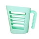 thumbnail image 1 of Porta Bolsa Sachet de Yogurt Color Verde Agua, 1 of 3