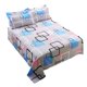 thumbnail image 1 of Juego de edredón tamaño queen, juegos de cama, juegos de edredones con sábanas para todas las estaciones con 2 fundas de almohada, juego de cama de 3 piezas, juego de sábanas de plumas, encogimiento y, 1 of 5