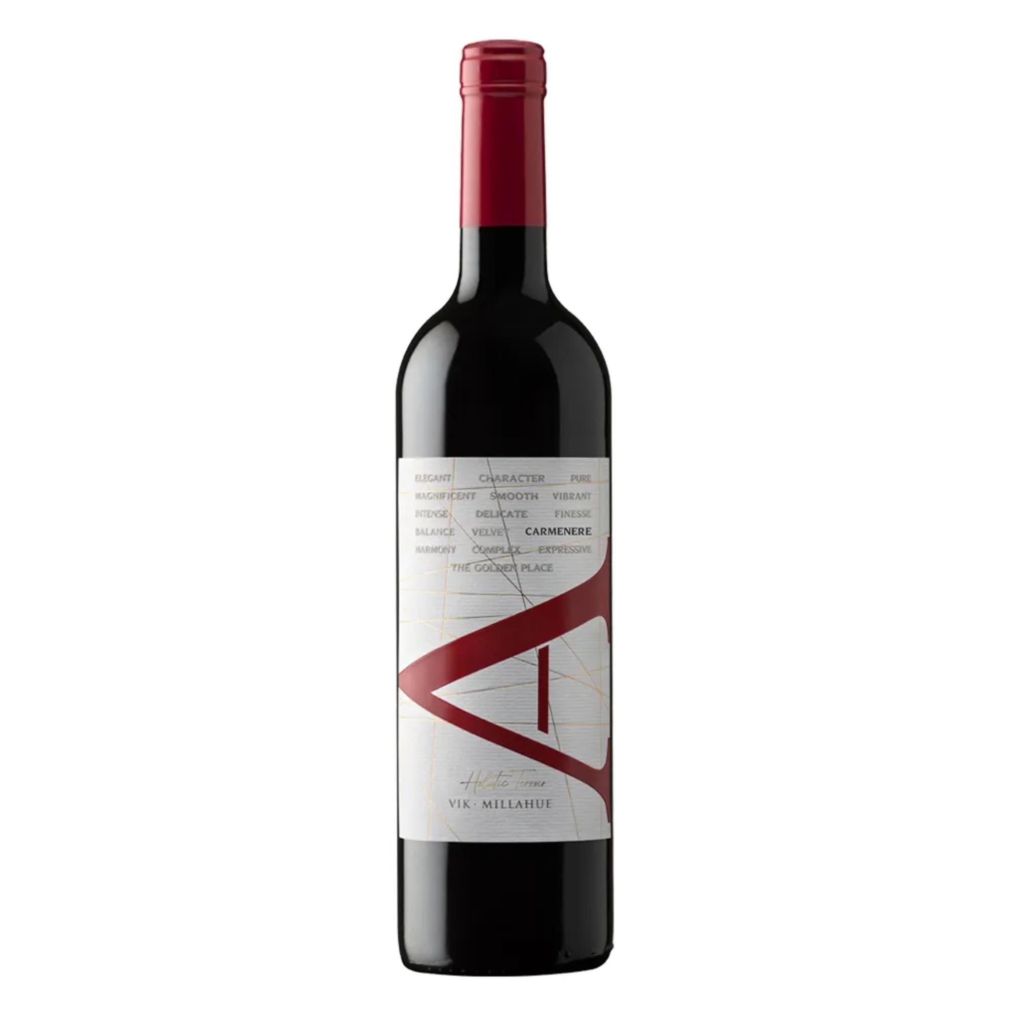 Vino Tinto Carmenere 14° Botella 750 ml Vik
