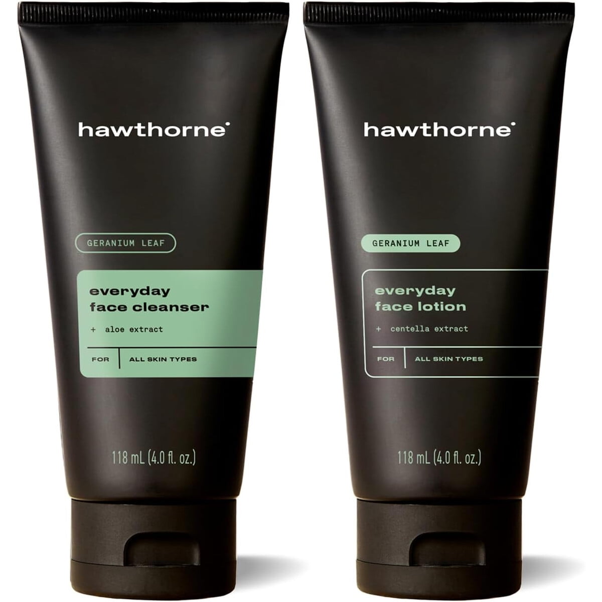 Kit Cuidado Facial Hombre Hawthorne Limpiador Loción 118ml