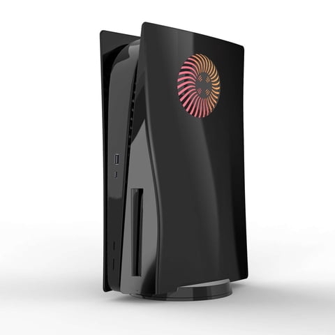 Placas Cubierta Electrochapadas Aaronmei Para Ps5 Disc Edition Negro