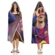 thumbnail image 3 of Pedri Manta Capa Con Capucha Anti bolitas Manta De Lana Ártica Suave Manta Portátil De Felpa Ligera Y Lujosa Poncho Para Siesta En Casa Y Oficina 100*130cm, 3 of 6