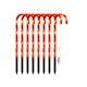 thumbnail image 4 of Candy Cane Lights Decor Lámpara LED Fácil De Instalar Para Christmas Yard Pathway 8 Lámparas, 4 of 5