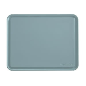 Tabla De Cortar Kitchenaid Classic De Plástico, 28 Cm X 36 Cm, Azul