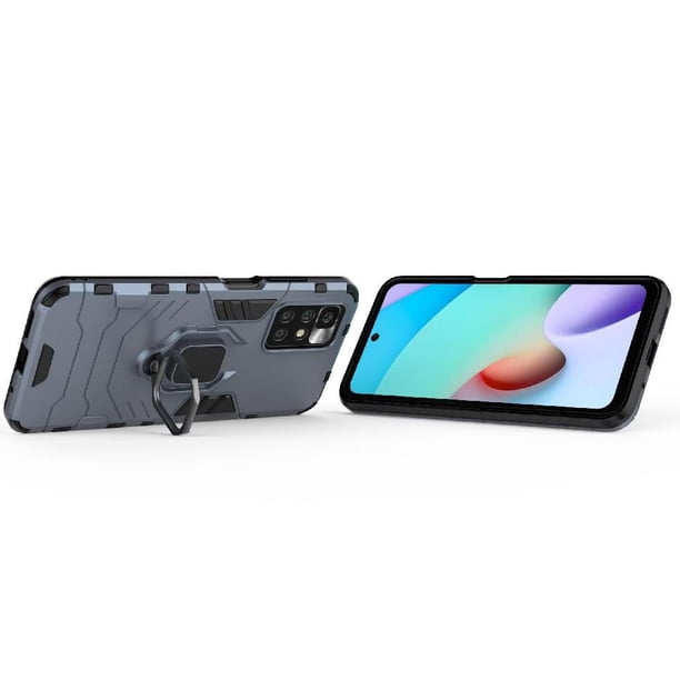 FOXDOCK Funda Antigolpes para Xiaomi Redmi 10 4G – Protección Total con Soporte y Diseño Robusto