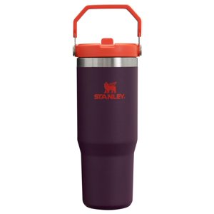Tumbler Stanley Iceflow Flip Straw, 900 Ml, Aislante, Color Ciruela