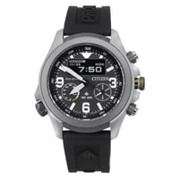 Reloj Citizen Promaster Land 35Th Anniversary Chronograph Black Dial Eco-Drive Jv1007-07E 200M Men'S Watch