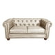 thumbnail image 2 of Sofa Florencia 2 Cuerpos Cuero Colorado Beige, 2 of 5