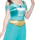 thumbnail image 3 of Disfraz Jasmine Deluxe para Mujer, Turquesa, Talla L, 3 of 6
