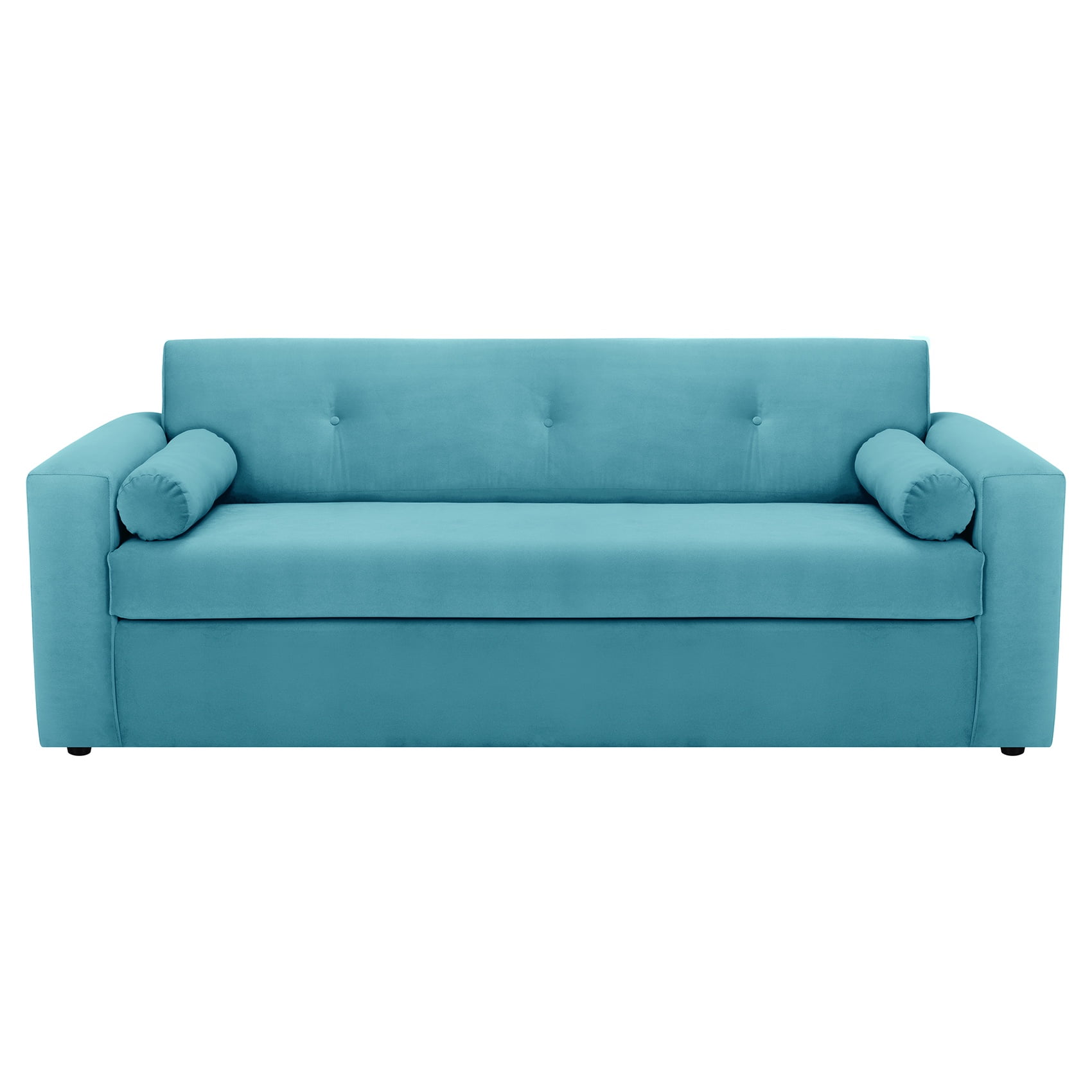 Bodevir - Sofa Vivo 3cg Felpa 30 Turquesa