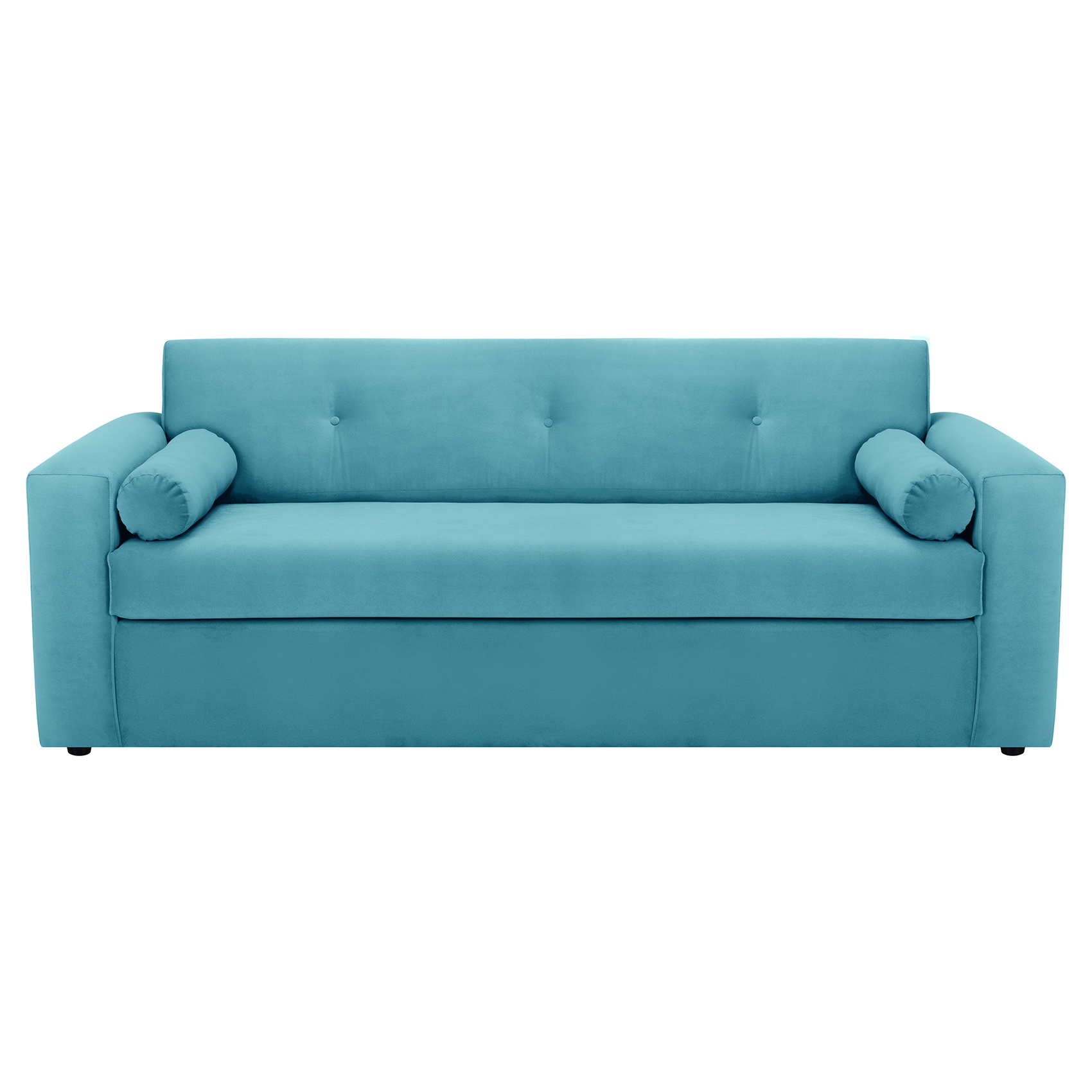 Bodevir - Sofa Vivo 3Cg Felpa 30 Turquesa