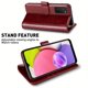 thumbnail image 1 of Premium Leather Wallet Case with Glass Screen Protector and RFID Blocking for Samsung Galaxy A71/A54/A53/A52/A52s/A51/A50/A30s/A34/A33/A32/A23/A21/A20, 1 of 3