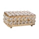 thumbnail image 5 of Caja de joyería organizadora de baratijas, caja de regalo de recuerdo, contenedor de joyería con tapa, caja del Tesoro para brazaletes, anillos, sombr, 5 of 5