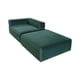 thumbnail image 3 of Sofa Cama Arkos En Felpa Verde, 3 of 3