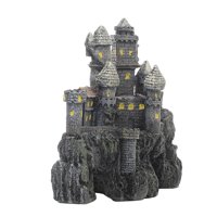 Ioensy - Decoración De Castillo Para Acuario, Escondites Medievales, Cueva Para Acuario, Reptil, Pez Betta