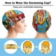 thumbnail image 3 of Vamos, perro, vamos Gorro de Natación de Licra, Gorro de Baño de Tela Cómoda, Gorro Elástico Antideslizante para Hombres, Mujeres y Niños, 3 of 6