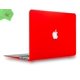 thumbnail image 1 of Funda rígida UESWILL para MacBook Air 13" A1369/A1466 Rojo + Paño de microfibra, 1 of 9