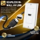thumbnail image 5 of Placa de pared HDMI TNP Products 4K Pass-Through, 5 of 9
