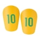 thumbnail image 1 of 1 Par De Espinilleras De Fútbol, Almohadillas Protectoras De Entrenamiento Para Hombres, Niños Y Niñas, Amarillo Y XS, 1 of 3