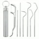 thumbnail image 1 of 7-Piece Professional Dental Cleaning Kit: Reusable Stainless Steel Toothpicks & Portable Floss for Optimal Teeth Cleaning, 1 of 2