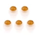 thumbnail image 1 of 5 Tapas De Rodillo De Bola De Repuesto Para Botellas De Aceites Esenciales, Color Amarillo, 1 of 5