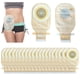 thumbnail image 1 of Bolsas de ostomía, 20 unidades, bolsas de colostomía de una sola pieza para el cuidado de la ileosto, 1 of 8