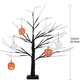 thumbnail image 3 of 1pc, Indoor Halloween Decorations For Home, 22” Black Halloween Tree With LED Purple Lights Battery Powered For Indoor Home Halloween Decor, 3 of 4