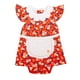 thumbnail image 1 of Body Huasita Chile Rojo Niña 18-24M, 1 of 2