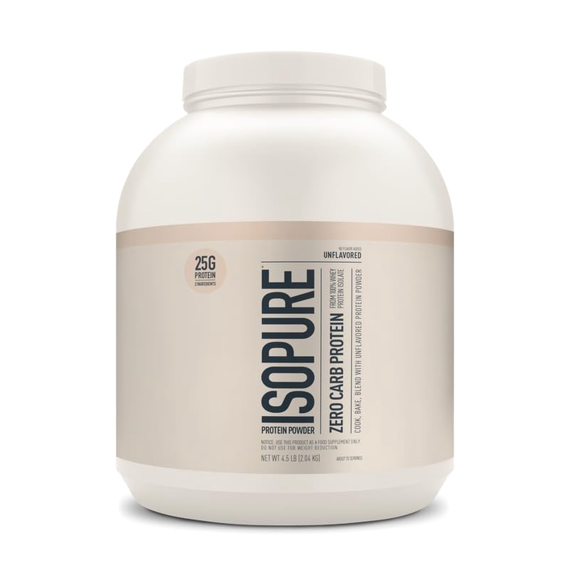 Proteína En Polvo Zero Carb Sin Sabor 2 04 Kg 70 Porciones | Lider