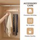thumbnail image 3 of REGALWOVEN 2 Pcs Perchas para Sujetadores, Percha de Madera para Camisetas sin Mangas con 8 Ganchos, Almacenamiento que Ahorra Espacio para Sujetadores, Camisetas sin Mangas y Cinturones Natural, 3 of 6