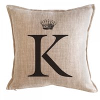 Tuyo Print - Cojín Letra Corona K 45X45