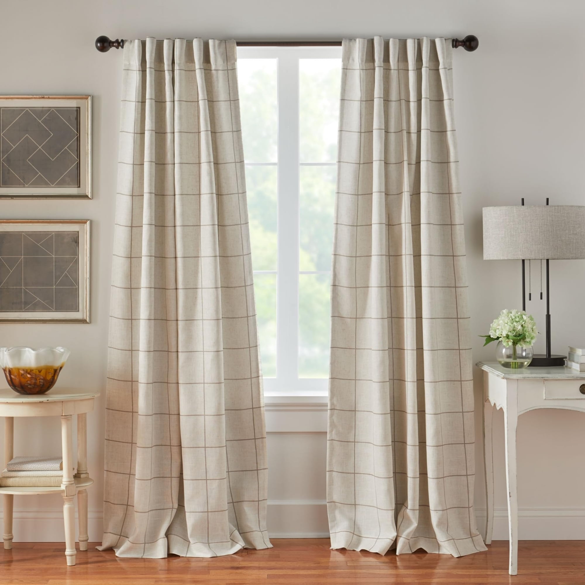 Cortina De Ventana Elrene Home Fashions Brighton Blackout Linen