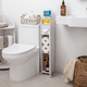 thumbnail image 3 of Estante De Baño Organizador Blanco 15x16x80cm, 3 of 3