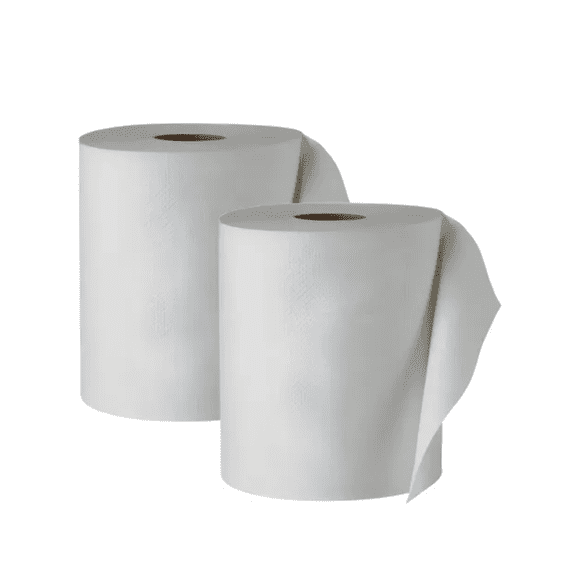 Toalla de Papel Jumbo Industrial 250 m Pack de 4 Rollos
