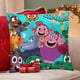 thumbnail image 4 of ¡Vamos, Plátanos! Fundas de almohada de terciopelo con tema, regalos de funda de almohada, decoración para el hogar, cojín de lanzar, regalo de cumpleaños para fans y parejas.50*50cm., 4 of 6