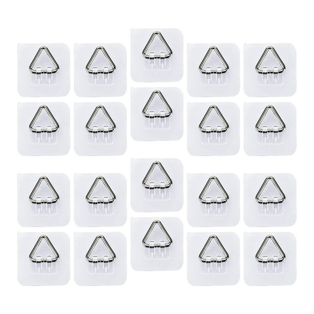 20 Uds colgadores de platos de pared soporte de exhibición ganchos colgantes de marco multiusos versátiles portátiles para platos de postre platos de