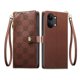 thumbnail image 1 of Funda Billetera con Cierre para [Xiaomi Poco X8 Promax] con Tarjetero, Soporte y Correa de ManoMarrón, 1 of 5