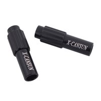 Ioensy - 2 Ajustadores De Cable En Línea Para Bicicleta, Ajustadores De Cable Para Bicicleta De Montaña, Color Negro