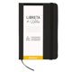 thumbnail image 1 of Libreta Cosida Adetec A5 Negro con Elástico, 1 of 3