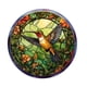 thumbnail image 1 of Etiqueta Engomada De Cristal Del Colibrí Decoración Del Hogar Impermeable Fácil De Instalar Etiqueta De La Ventana Estilo D, 1 of 3