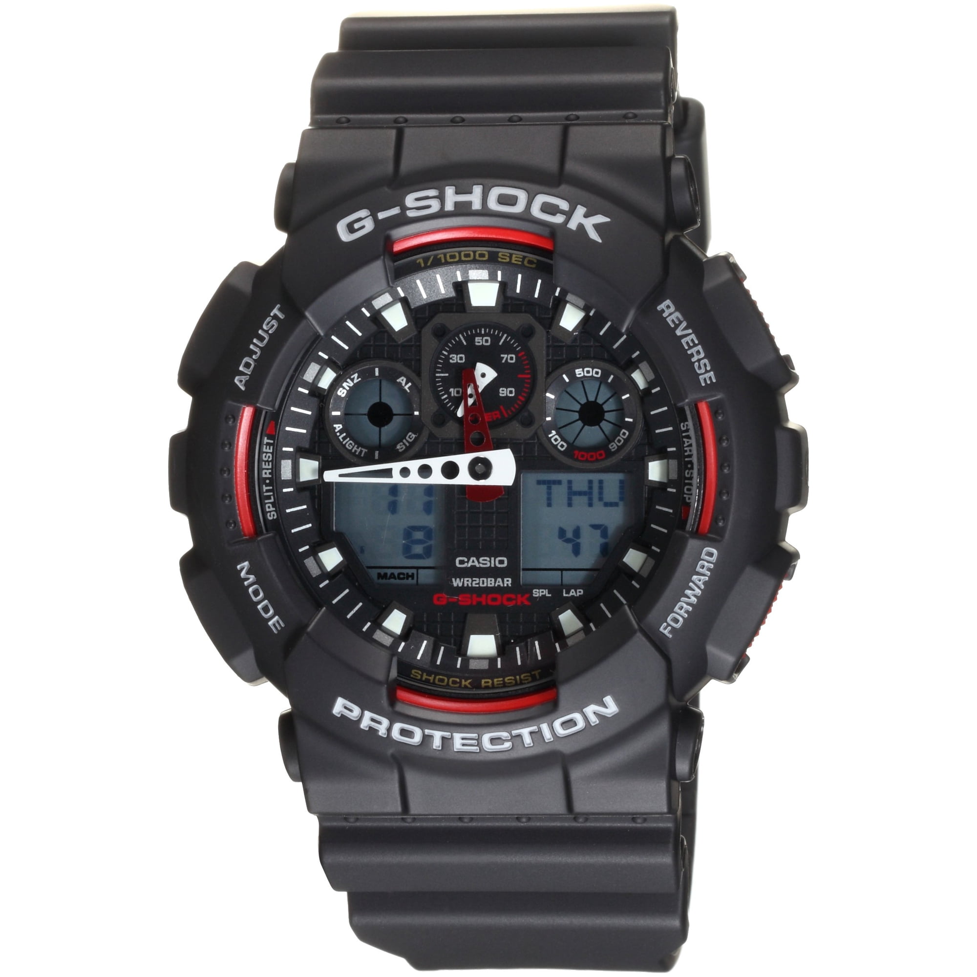 Reloj Casio G-shock Ga100-1a4 Sport Para Hombre Resistente Al Agua