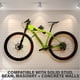 thumbnail image 4 of Soporte de pared para bicicleta PRO BIKE TOOL, acero aleado, horizontal, interior, 4 of 8