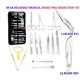 thumbnail image 2 of Kit de disección Cynamed 44 piezas de acero inoxidable - Estuche, 2 of 9