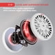 thumbnail image 4 of Subwoofer De Audio Marino Para Exteriores Plmrw8 De 8 Pulgadas Y 400 W, 4 of 8
