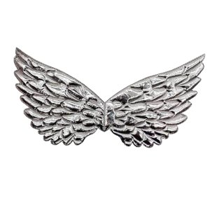 Magideal - Ángel Para Niños, Accesorios Para Disfraces, Disfraces, Disfraces, Alas Para Halloween, De Cumpleaños, Navidad, Día Niño, Regalos De , Plata