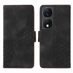 Carcasa Foxdock Honor X7B 5G De Cuero Pu, Diseño Acolchado Clásico, Protección Contra Caídas Y Rayones