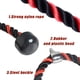 thumbnail image 4 of Cuerda universal para tríceps: cuerda de nailon resistente, fácil de agarrar y con fijación antideslizante, ideal también para gimnasios profesionales., 4 of 5