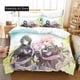 thumbnail image 1 of Assault Lily Bouquet Bedding Set Bed Set Adult Kid Bedroom Duvet cover SetsBed Sheet Set, 1 of 5