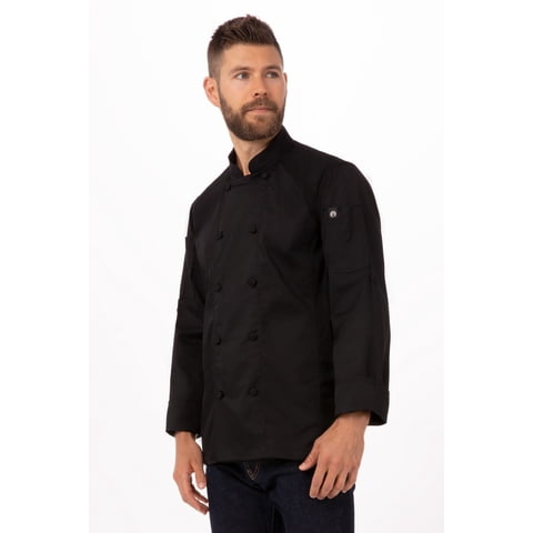 Chef Works - Chaqueta Bowden Color Negro Xs
